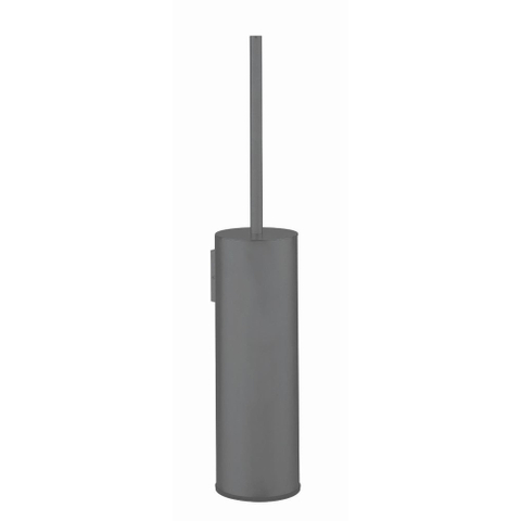 Crosswater 3ONE6 Wc Borstelhouder - 8.2x8.2x43.4cm - slate gunmetal (antraciet) SW928183