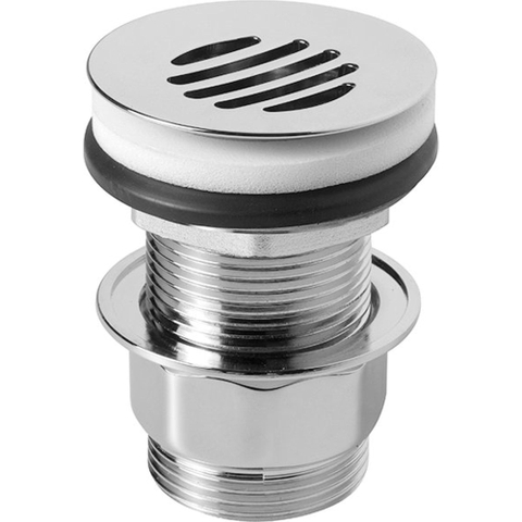 Villeroy & Boch Toebehoren afvoerplug niet afsluitbaar - 10 - 30mm - hoogglans chroom 0108004