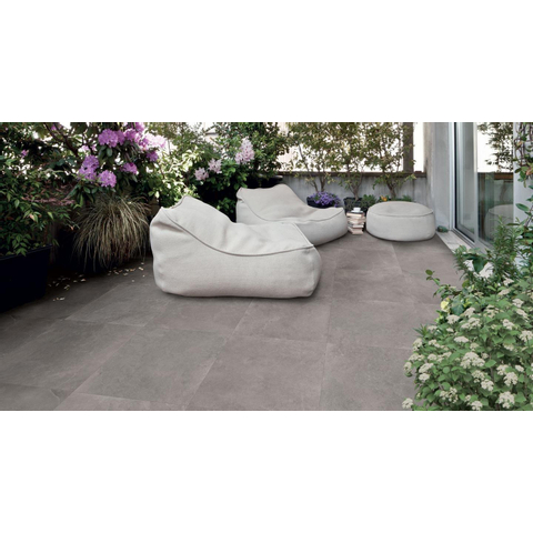Ceralto Brunito Oxide Carrelage de sol - 75x75cm - 10.0mm - rectifié - Iron SW295213