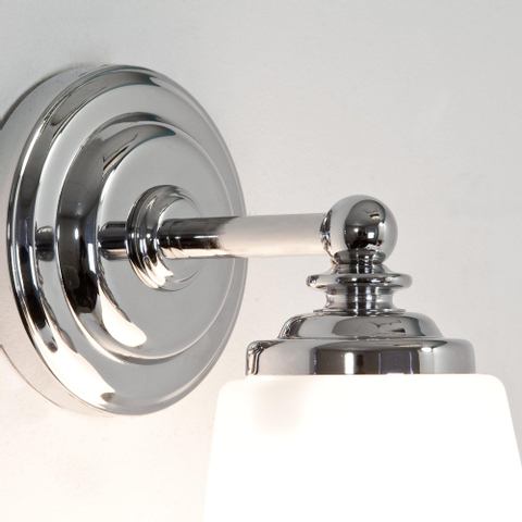 Astro Anton Wandlamp 21.5x11x14.5cm IP44 fitting E14 chroom SW75503