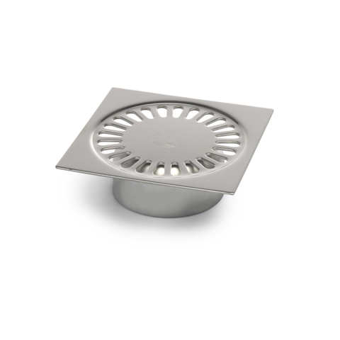 Aquaberg RVS rooster voor 182150050 132x132mm incl. reukafsluiter 2300058
