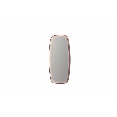 INK SP31 miroir - 40x4x80cm contour en cadre en acier incl dir LED - chauffage - changement de couleur - dimmable et interrupteur - cuivre brossé SW956197