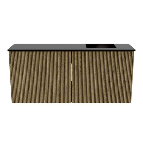 Mondiaz JOYA 90cm meuble de salle de bains - couleur Dusk - Vasque FAYE position Droite 1 trou de robinet couleur Urban. SW1421662