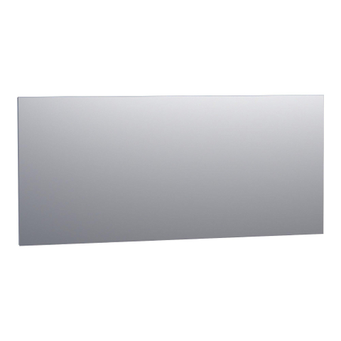 Saniclass Alu Miroir 160x70X2.5cm rectangulaire sans éclairage aluminium SW8492