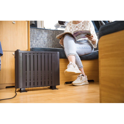 Eurom RAD radiateur - 48x15x42cm - 1000 watt - sur pied - métal noir mat SW999835