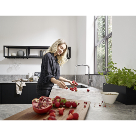 Hansgrohe Talis m54 Croma - select douchegarnituur Vario - met douchestang - 65 cm - wit chroom SW528866