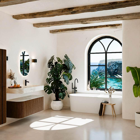 MONDIAZ THOR-DLUX 120cm badmeubel ronding links + rechts kleur Walnut met 1 lade en 2 deuren. Vrijhangende wastafel CLOUD Rechts 1 kraangat kleur Ostra. SW1463222