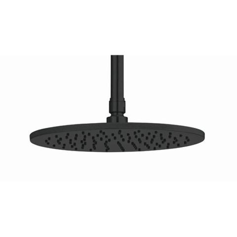 Crosswater Union Douchekop - 25cm - rond - gecoat zwart mat SW968284
