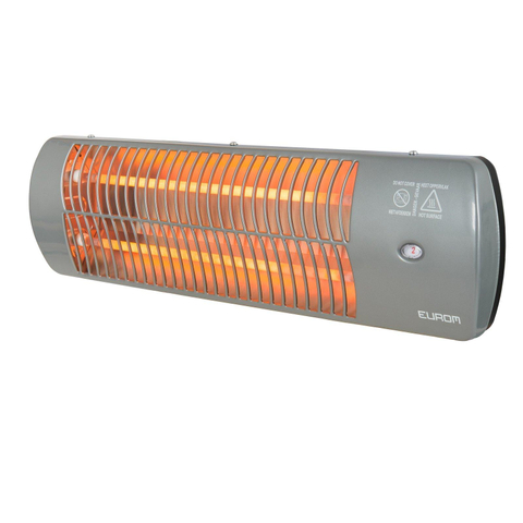 Eurom Radiateur de salle de bains 1200 watts 55,6x15,4x15,6cm métal SW481875