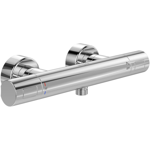 Villeroy & Boch Universal Taps & Fittings Douchethermostaat - voor douche Rond - hoogglans chroom SW974066