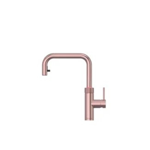 Quooker Flex Square kokendwaterkraan - draaibare & uittrekbare uitloop - Combi+ reservoir - Warm / kokend water - rose koper SW1442004