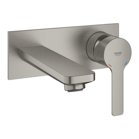 Grohe Lineare New Waterbesparend Afbouwdeel - voor inbouw wandkraan - M-Size - uitloop 14.9cm - Supersteel (RVS) SW97544
