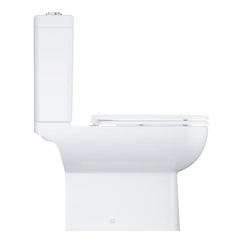 Grohe Start Edge Pack WC sur pied - 38.4x66.8x82.5cm - sans bride - avec réservoir - arrivée en dessous - abattant softclose et quickrelease - Blanc SW878153