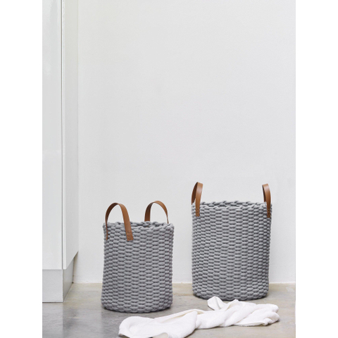 Aquanova Rudon Panier à linge 45L Gris SW486096