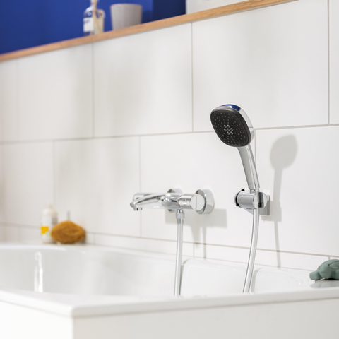 GROHE Precision Feel mitigeur baignoire thermostatique à encastrer avec bec fixe Chrome SW706427