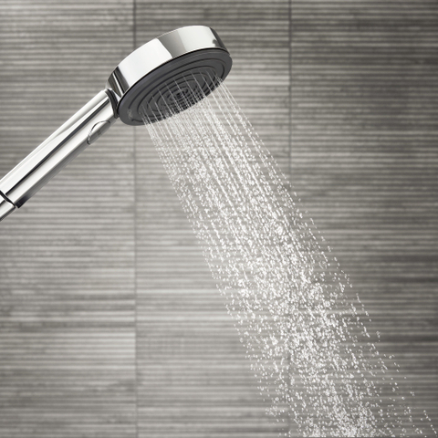 Hansgrohe Pulsify select s - handdouche 10.5cm - 3jet activation - ecosmart - hoogglans chroom SW651052
