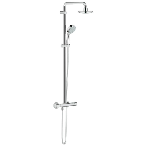 GROHE Tempesta Cosmopolitan Regendoucheset - hoofddouche 16cm - handdouche rond - chroom 0442241