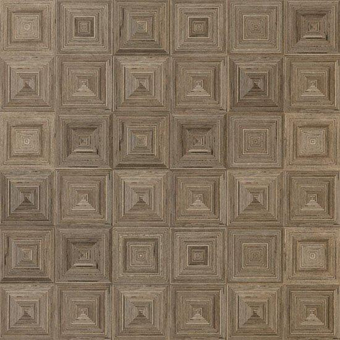 Ceralto Patterna Decor Décor-bande - 60x60cm - 10.0mm - rectifié - Tortora SW497844