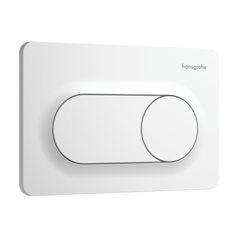Hansgrohe IFrame Original S Drukplaatvoor - dualflush - mat wit SW1413495
