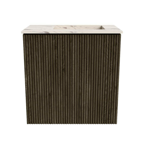 Mondiaz JOYA-DLUX Meuble de toilette 40cm - couleur Shadow - Vasque FAYE position Droite 1 trou de robinet couleur Nata SW1424936