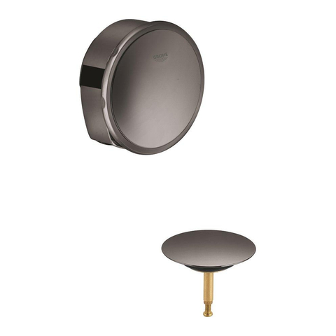Grohe Talentofill Afdekset - voor badwaste - hard graphite (antraciet) SW296804