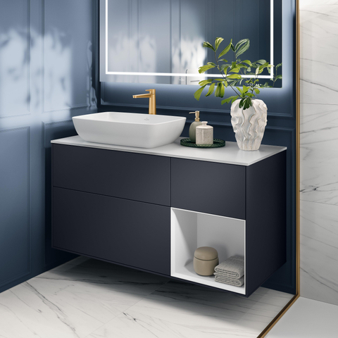 Villeroy & Boch Artis vasque à poser - rectangulaire 58x38x12.5cm - Ceramic+ stone white SW209530