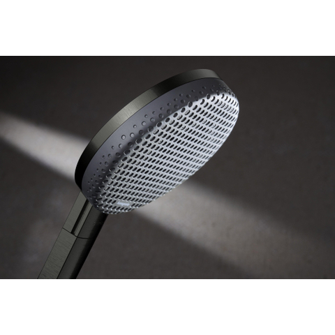 Hansgrohe Raindance alive Douchette à main 125 3 jets EcoSmart+ Chrome noir brossé (anthracite) SW1387872