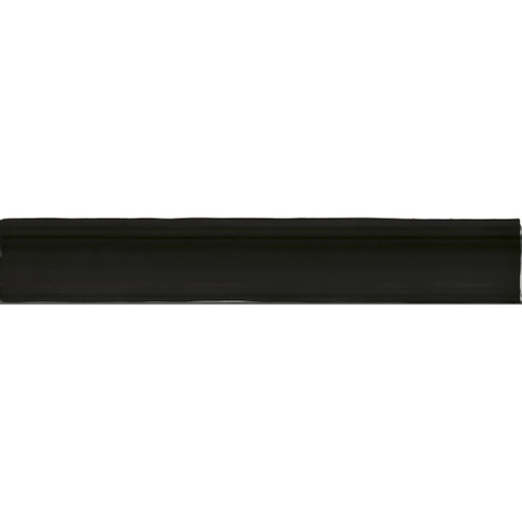 Cifre Ceramica Moldura wandtegel - 5x30cm - 8mm - Rechthoek - Black mat (zwart) SW679881