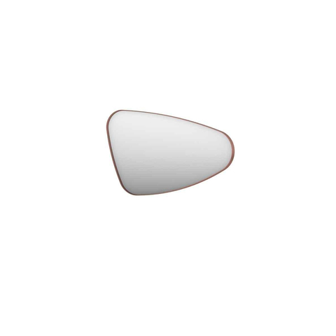 INK SP22 miroir – forme organique – 80 x 50 cm – version droite – Cuivre brossé SW798452