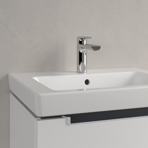 Villeroy & Boch Subway 2.0 meubelwastafel - 60x47cm - 1 kraangat - met overloop - White Alpine (glans wit) 1024106