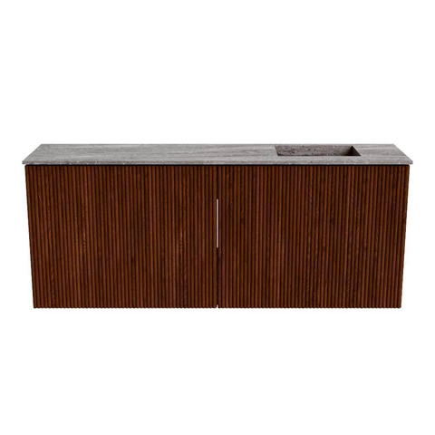 Mondiaz JOYA-DLUX 100cm meuble de salle de bains - couleur Ruby - Vasque FAYE position Droite 1 trou de robinet couleur Oza. SW1425519