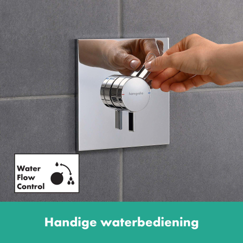 Hansgrohe DuoTurn E Inbouwkraan - voor 1 functie - hoogglans chroom SW918598