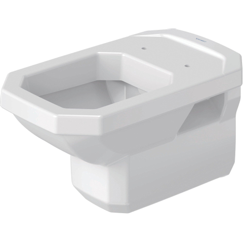 Duravit Serie 1930 Wandcloset - 58.5cm - met spoelrand - diepspoel - wit 0293350