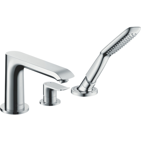 Hansgrohe Metris Robinet de baignoire sur gorge avec limiteur de température chrome brillant SW114665
