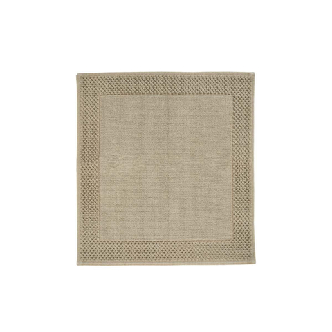 Aquanova Yuna - Badmat - GOTS COTTON - 60x60 - Amandel SW1419490