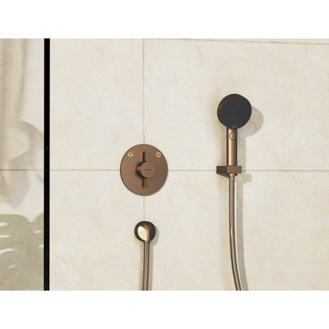 Hansgrohe DuoTurn S Inbouw mengkraan - voor 2 functies - geborsteld brons SW918587