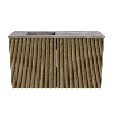 Mondiaz JOYA-DLUX Meuble de toilette 70cm - couleur Dusk - Vasque FAYE position Gauche 1 trou de robinet couleur Oza SW1425971