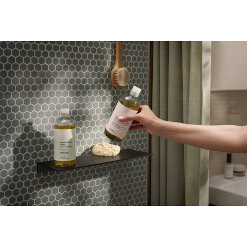 Hansgrohe AddStoris S planchet mat zwart SW1567183