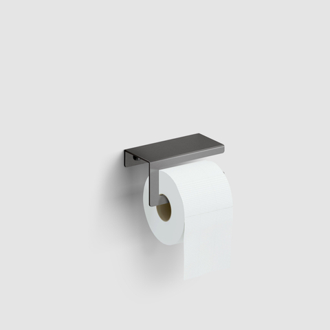 Clou Fold porte-rouleau de papier toilette sans clapet gunmetal brossé PVD SW917269
