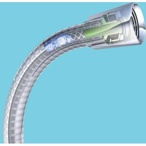 Hansgrohe Isiflex Doucheslang - 125 cm - geborsteld zwart chroom SW295763