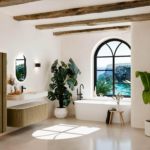 MONDIAZ THOR-DLUX 130cm meuble de salle de bains arrondi gauche + droite couleur Dusk avec 1 tiroir et 2 portes. Vasque suspendue CLOUD Milieu 1 trou de robinet couleur Nata. SW1463867