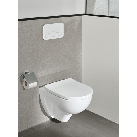 Villeroy & Boch O.novo wandcloset - 52cm Twistflush CeramicPlus - glans wit SW1387496