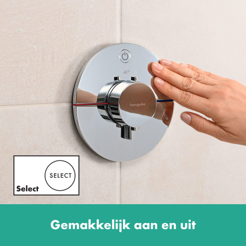 Hansgrohe Showerselect Comfort S thermostatique encastrable pour 1 fonction chrome SW917982
