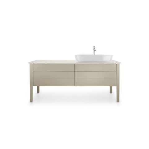 Duravit Luv Lavabo à poser 80x40cm sans trous Blanc SW227984