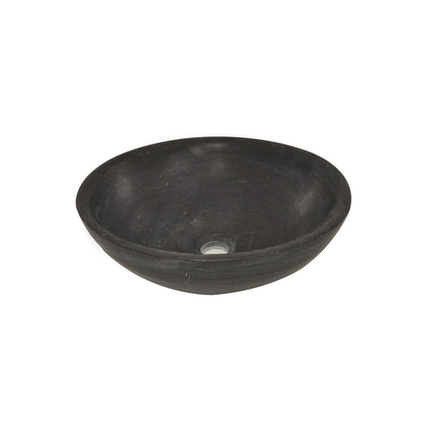 Wiesbaden Raw Waskom rond - 40x14cm hardsteen gezoet SW296084