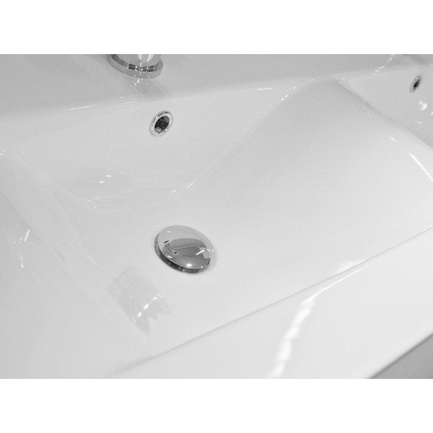 Saniclass New Future Meubles salle de bain 120cm sans miroir Blanc brillant SW8836