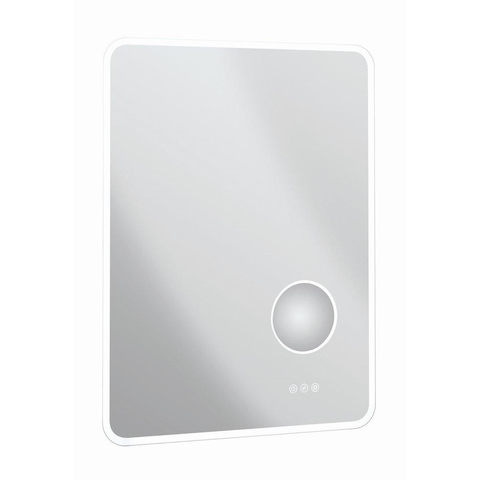 Crosswater Mirror Svelte - 60x80cm - LED verlichting rondom - vergrootspiegel - spiegel (zilver) SW876321