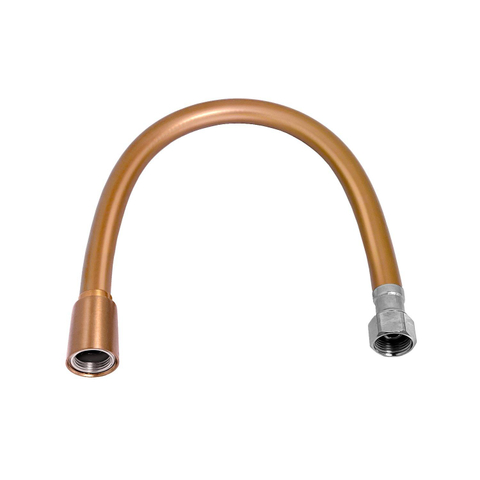 Clou Flexible de raccordement 30cm pvc 2x filetage intérieur 3/8" bronze brossé PVD SW1119305