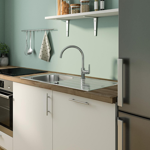 GROHE robinet de cuisine start flow - haut - chrome SW706672