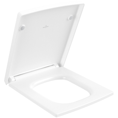 Villeroy & Boch memento 2.0 closetzitting - softclose & - quickrelease - Stone White (mat wit) SW354320